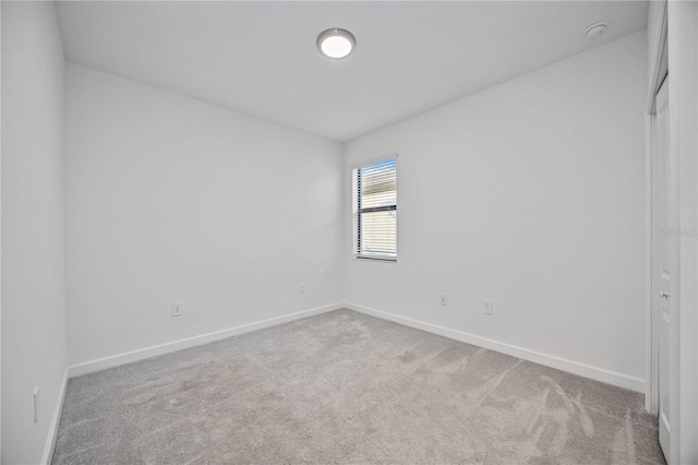 empty room featuring carpet