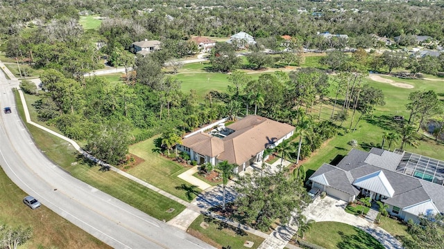 7003 River Club Blvd, Bradenton, FL 34202 - aerial view of residential area with a golf course