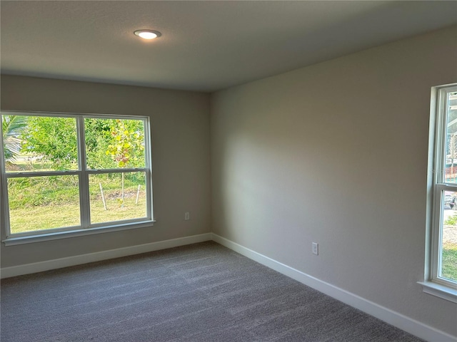 empty room with carpet