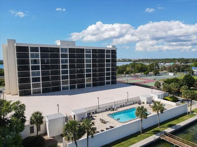 view of pool