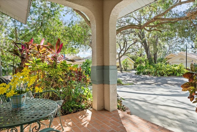 view of patio