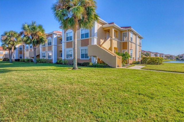 view of property featuring a water view