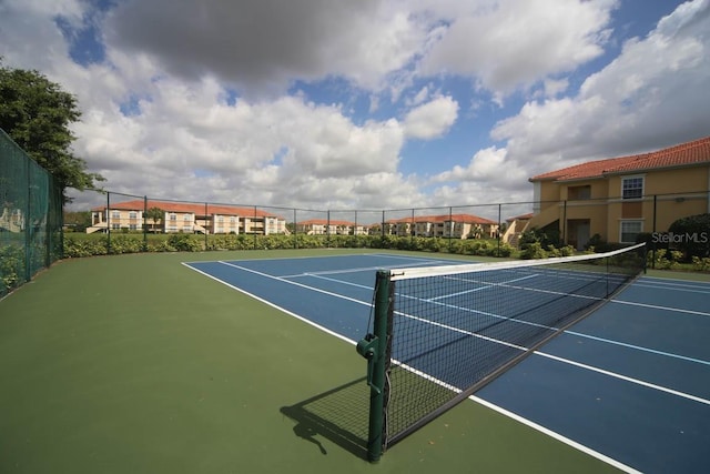 view of sport court featuring basketball court