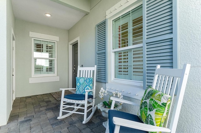 view of patio / terrace featuring a porch