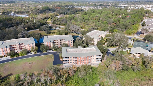 5209 Manorwood Dr Unit 3A, Sarasota, FL 34235 - aerial view of a heavily wooded area