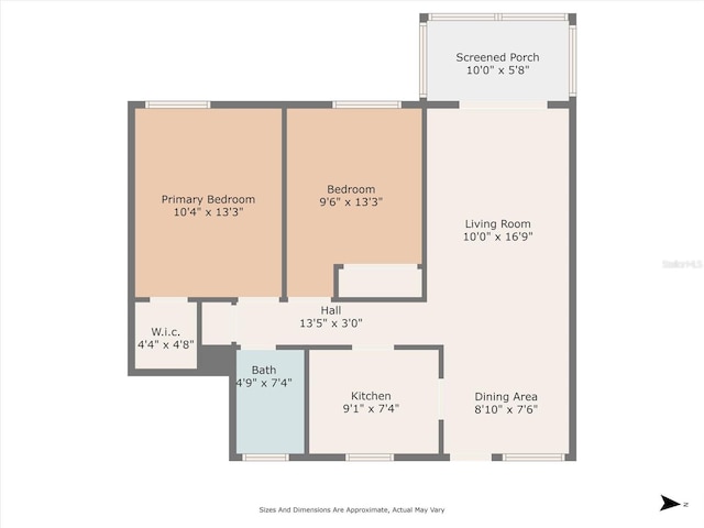 5902 Garden Ln Unit A24, Bradenton, FL 34207 - view of floor plan / room layout