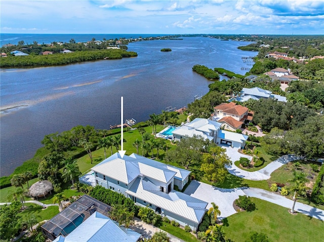 931 Bayshore Rd, Nokomis, FL 34275 - aerial view of residential area with a nearby body of water