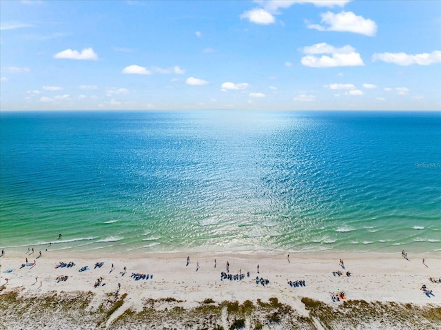 water view with a beach view