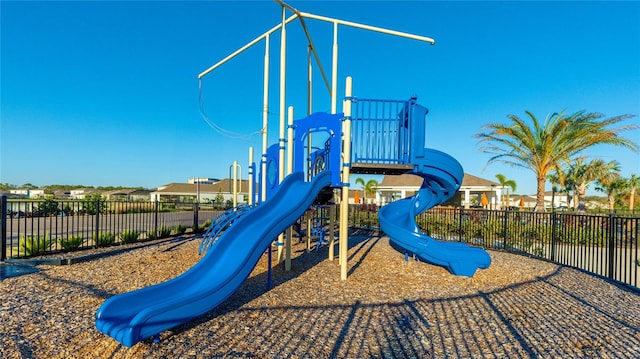 view of play area