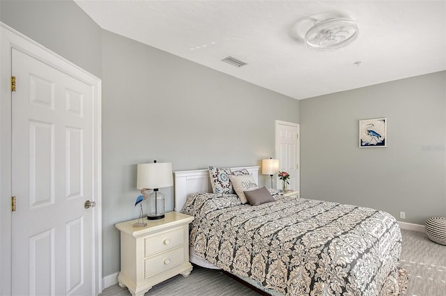 bedroom featuring carpet floors