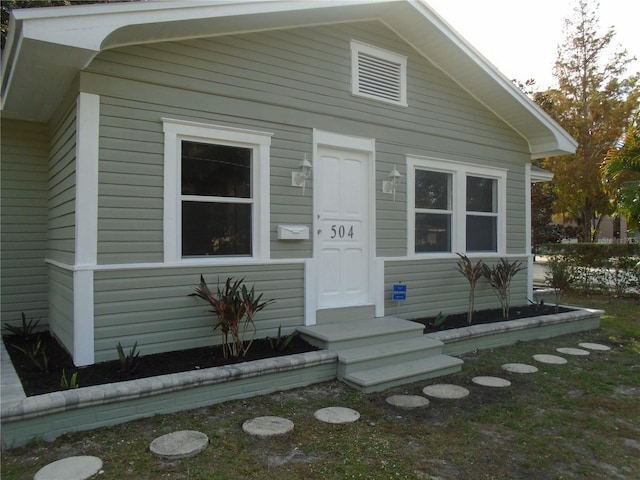 view of bungalow-style house