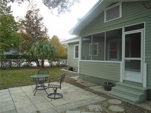 view of patio / terrace