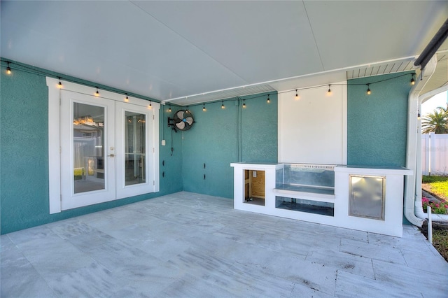 view of patio / terrace with french doors