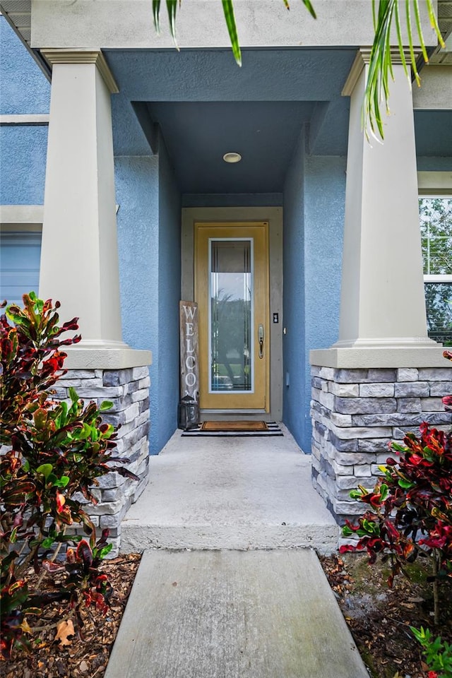 view of property entrance