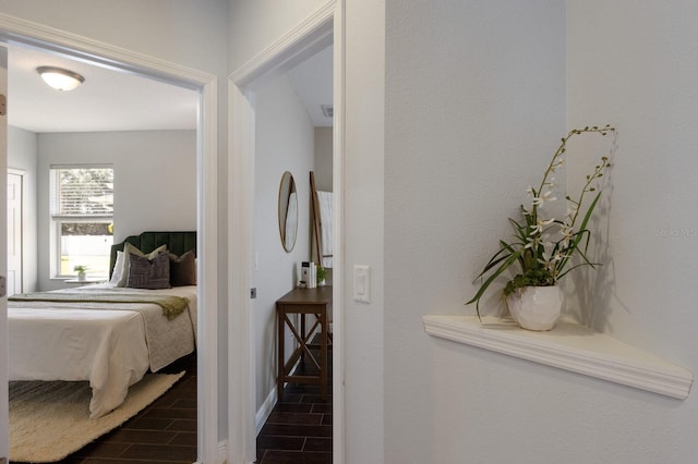 view of tiled bedroom