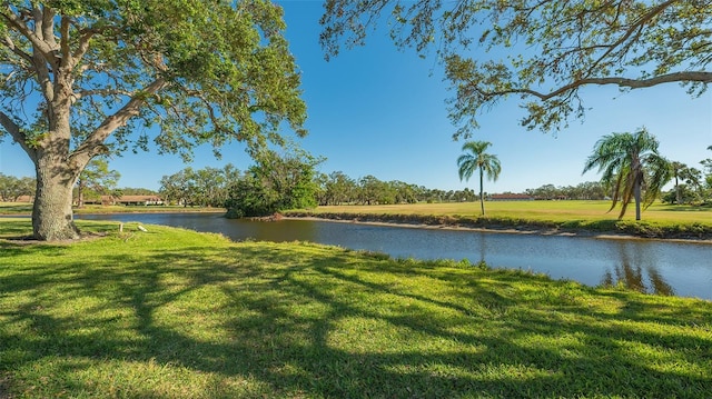 property view of water