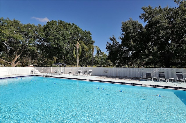 view of swimming pool