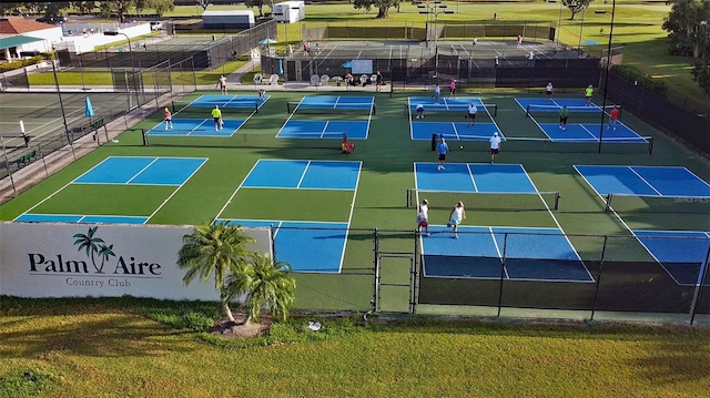 view of sport court