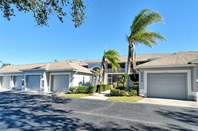 view of single story home