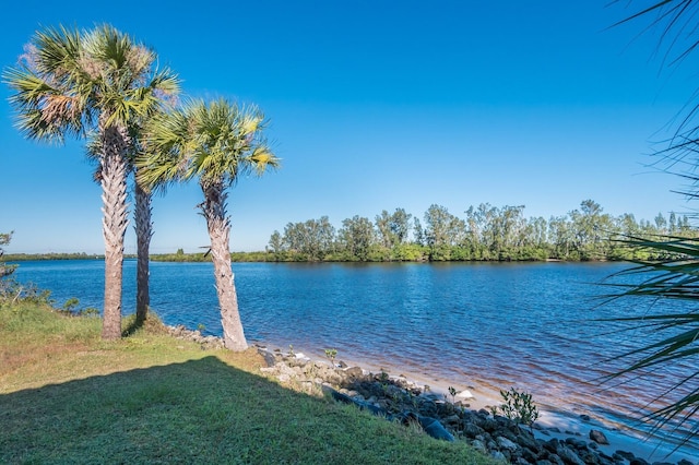 property view of water