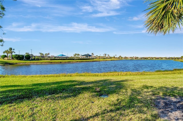 property view of water