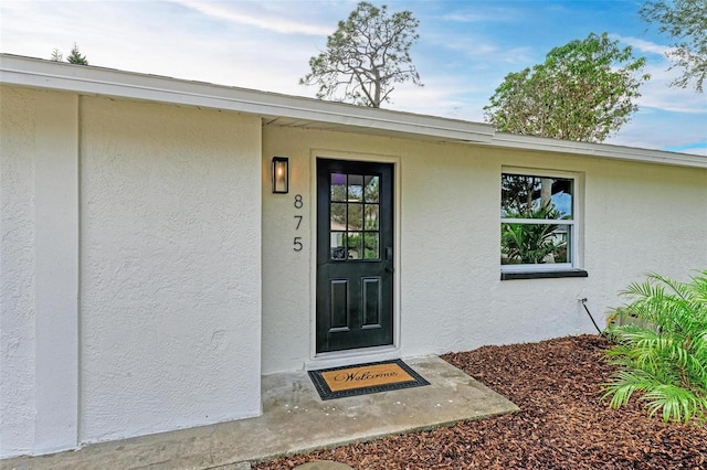 view of entrance to property