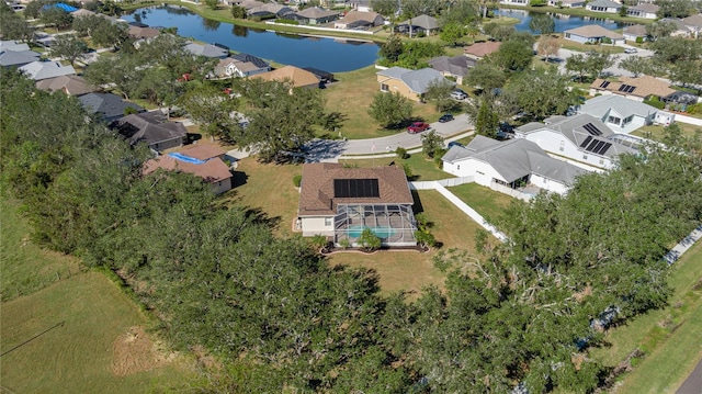 4569 35th Avenue Cir E, Palmetto, FL 34221 - aerial view of property and surrounding area with nearby suburban area and a large body of water