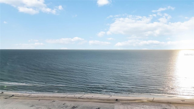 6140 Midnight Pass Rd Unit 407, Sarasota, FL 34242 - water view featuring a view of the beach