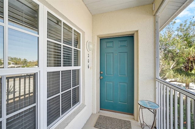 view of property entrance