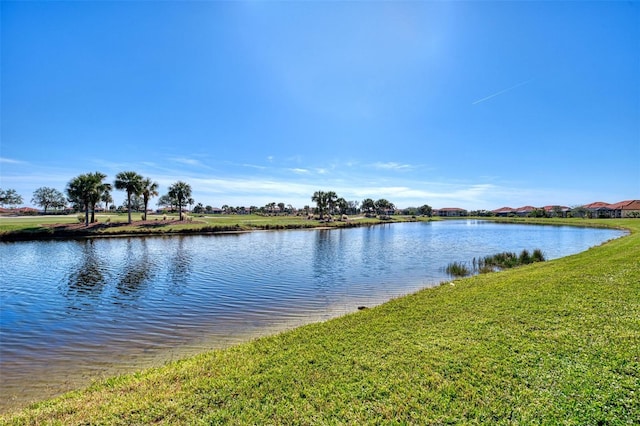 property view of water