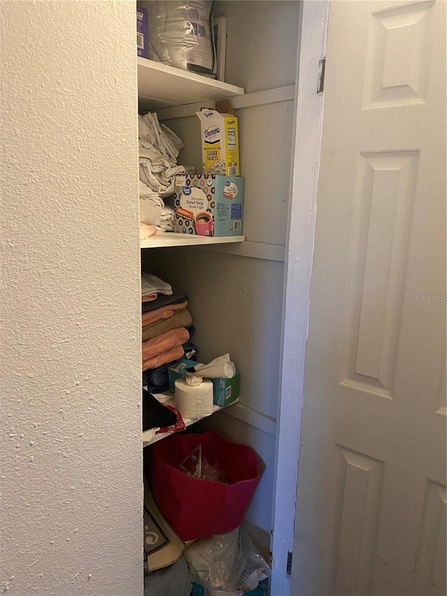 view of closet