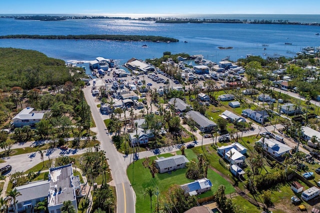 4420 119th St W, Cortez, FL 34215 - aerial overview of property's location with a large body of water and nearby suburban area