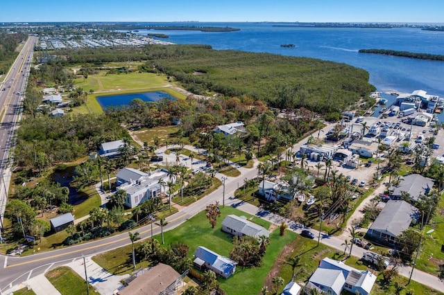 4420 119th St W, Cortez, FL 34215 - aerial overview of property's location featuring a large body of water