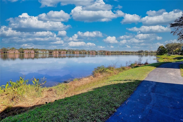 property view of water