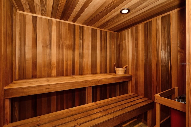 view of sauna / steam room