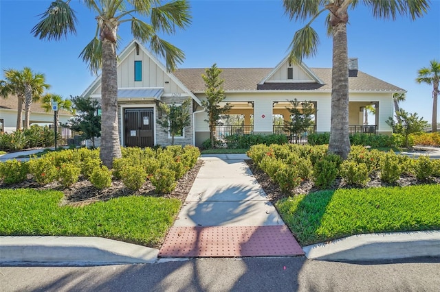 view of craftsman house