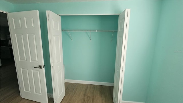 view of closet