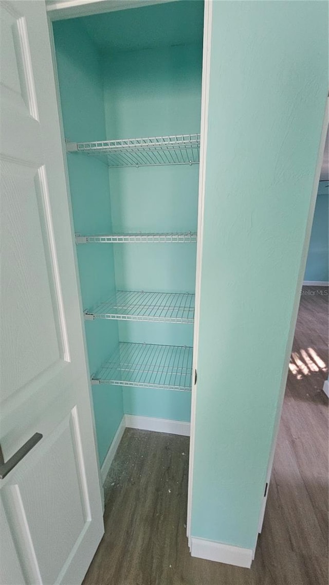 view of pantry