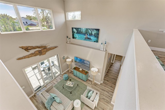 901 30th Ct E, Bradenton, FL 34208 - living area featuring wood finished floors