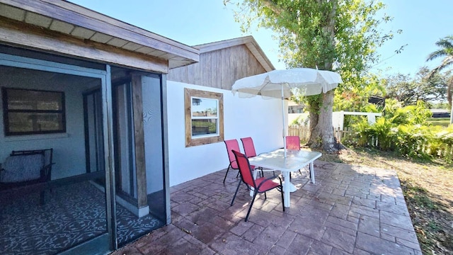 view of patio / terrace