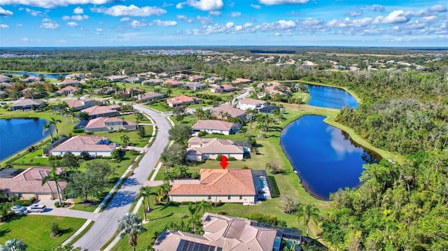 17113 1st Dr E, Bradenton, FL 34212 - aerial view with a water view