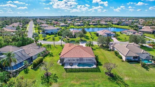 17113 1st Dr E, Bradenton, FL 34212 - bird's eye view with a water view