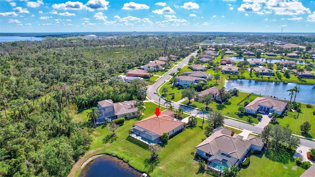 17113 1st Dr E, Bradenton, FL 34212 - aerial view featuring a water view