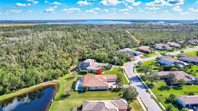 17113 1st Dr E, Bradenton, FL 34212 - bird's eye view featuring a water view