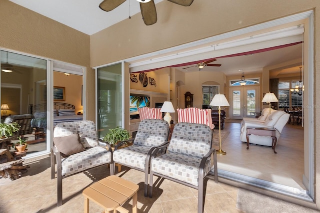 view of patio / terrace with french doors