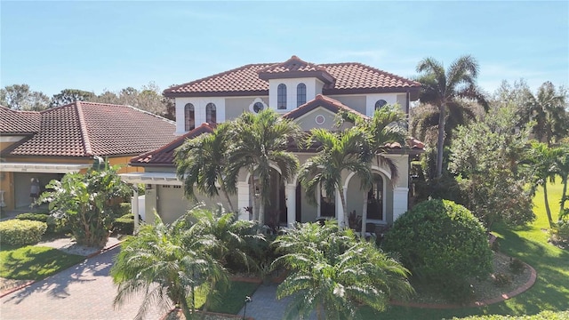 view of mediterranean / spanish home