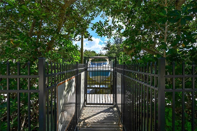 1249 S Basin Ln, Sarasota, FL 34242 - gate with fence