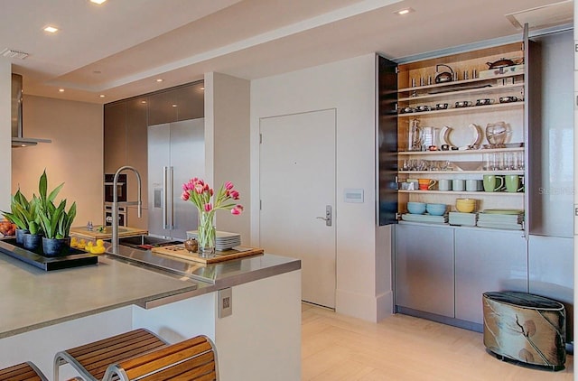 pantry with sink