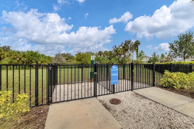 view of gate