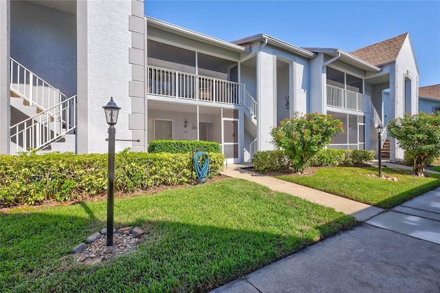 6713 Stone River Rd Unit 205, Bradenton, FL 34203 - view of property with stairway